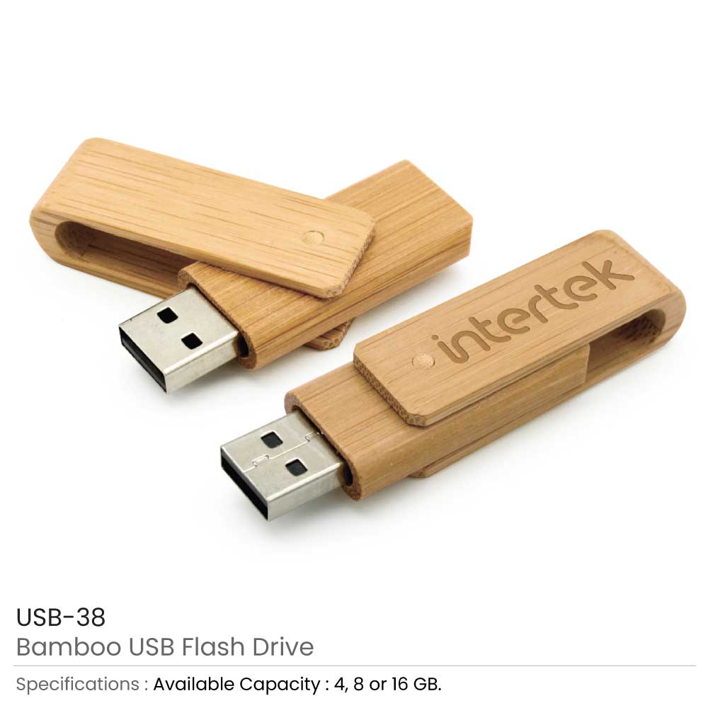 Bamboo USB Flash Drives