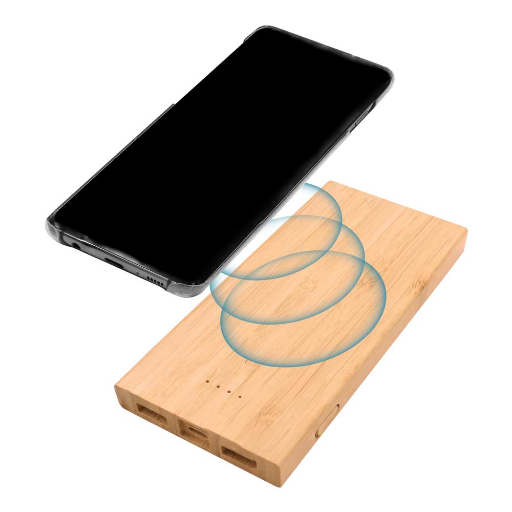 Bamboo Wireless Power Bank