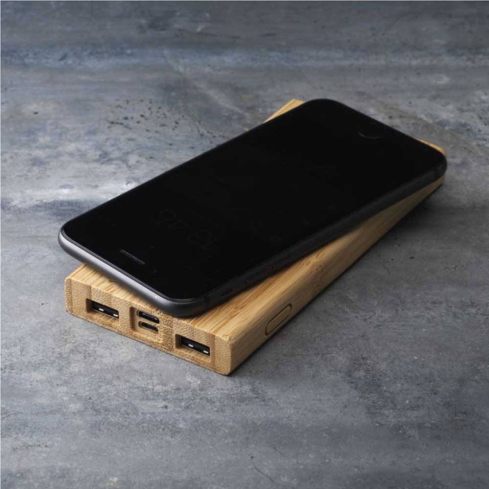 Bamboo Wireless Power Bank