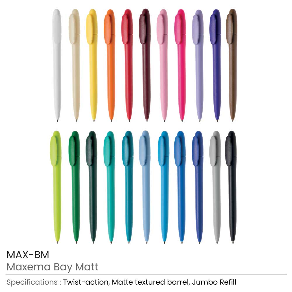 Maxema Bay Matt Pens