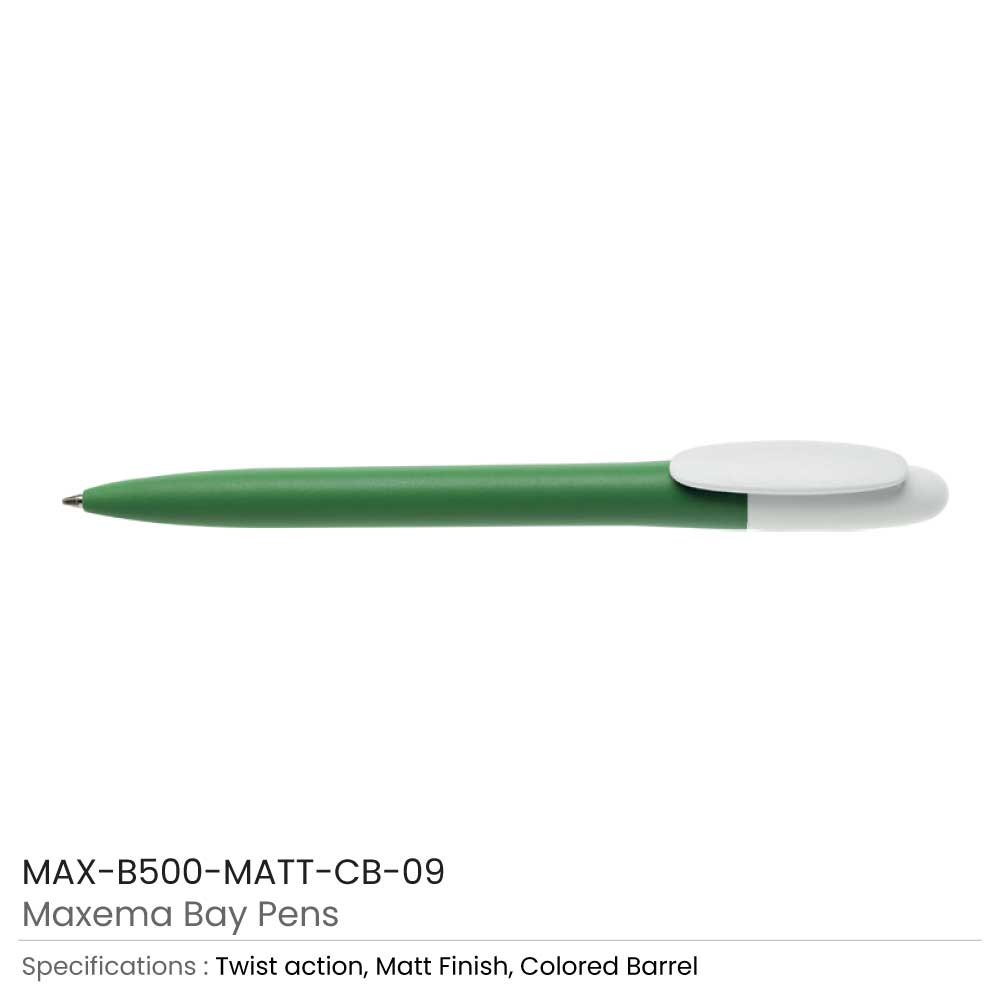 Maxema Bay Pens Colored Barrel