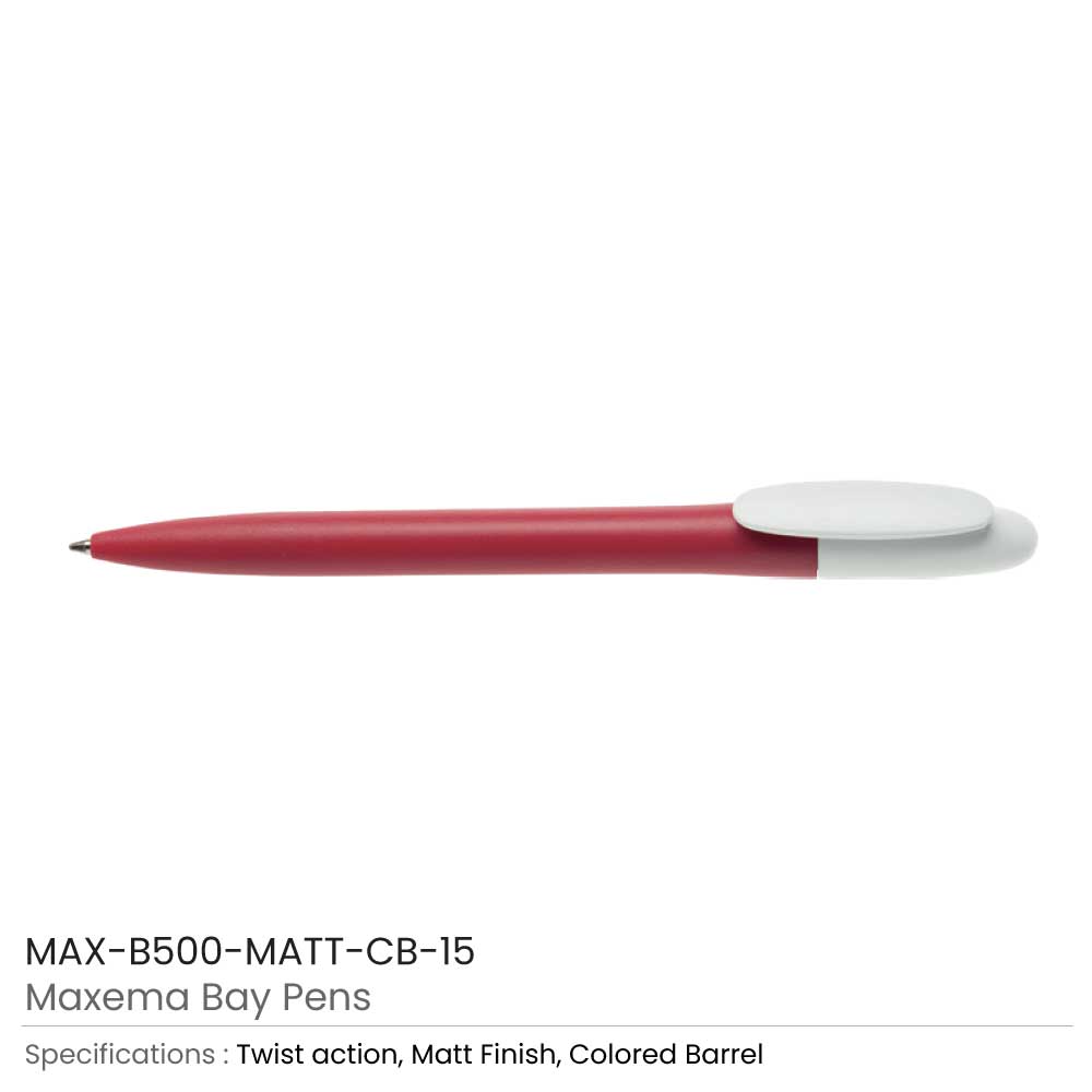 Maxema Bay Pens Colored Barrel