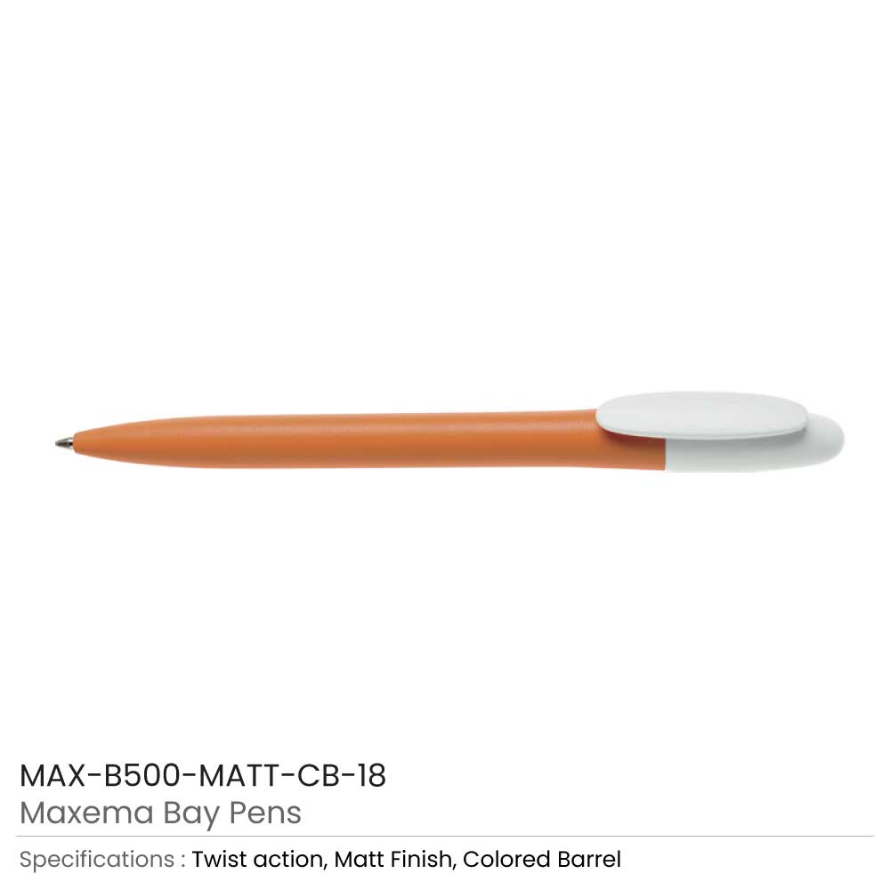 Maxema Bay Pens Colored Barrel