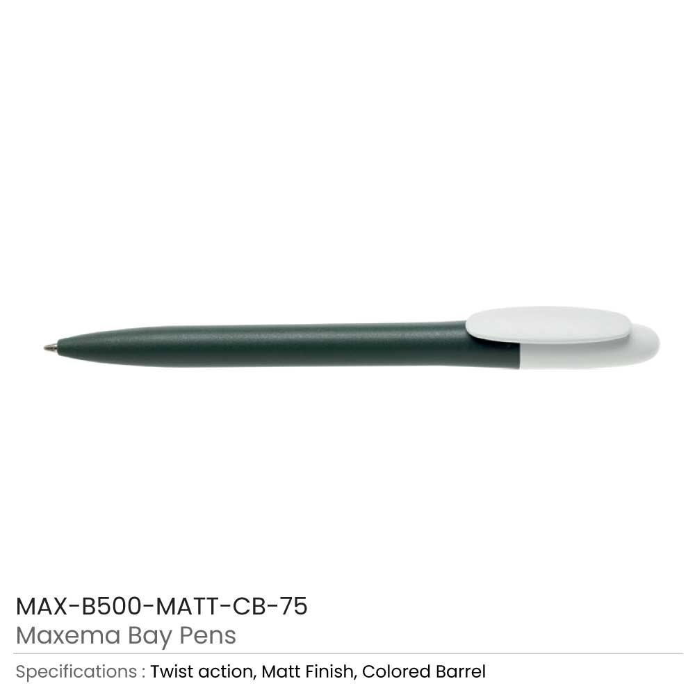 Maxema Bay Pens Colored Barrel