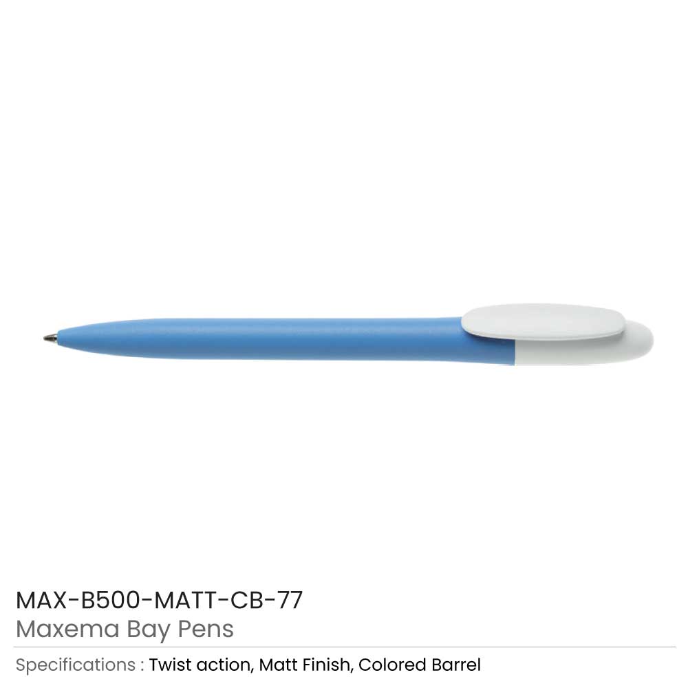 Maxema Bay Pens Colored Barrel