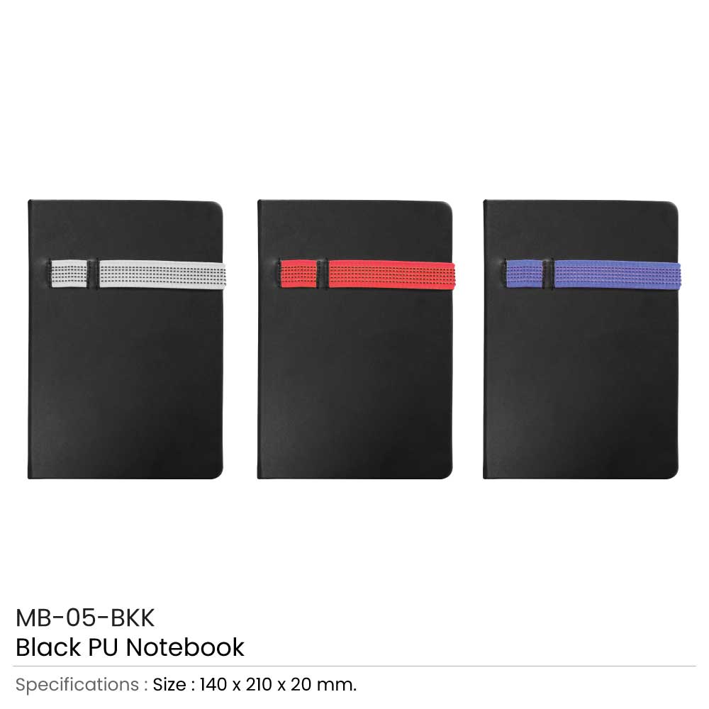 A5 size Notebooks with Pen and Mobile Holder