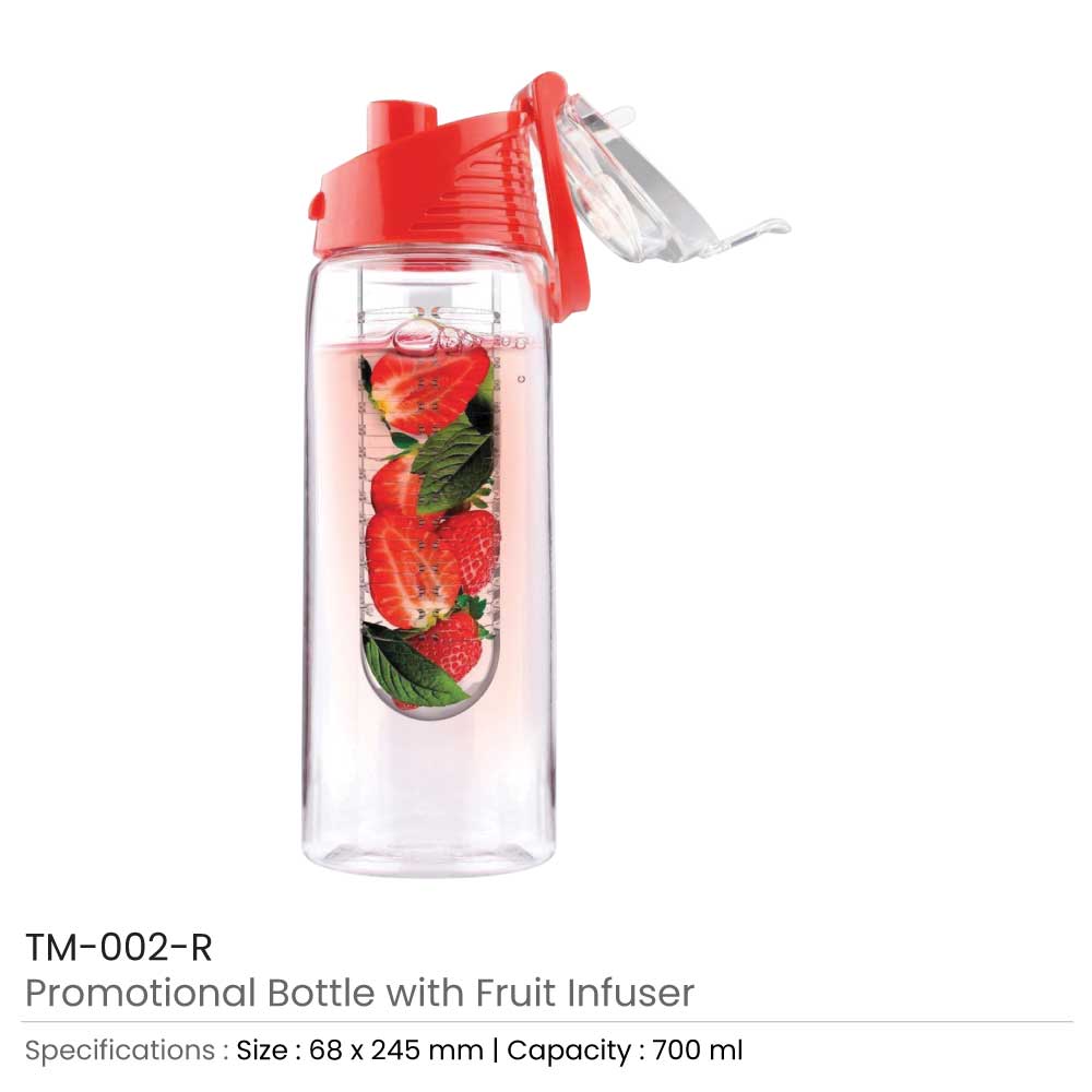 Water Bottle with Fruit Infuser