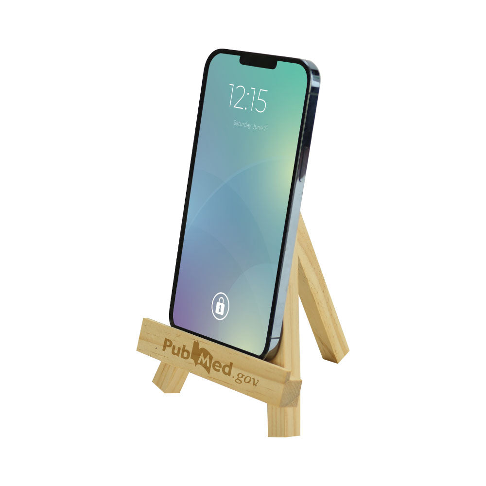 Bamboo Easel Phone Holder