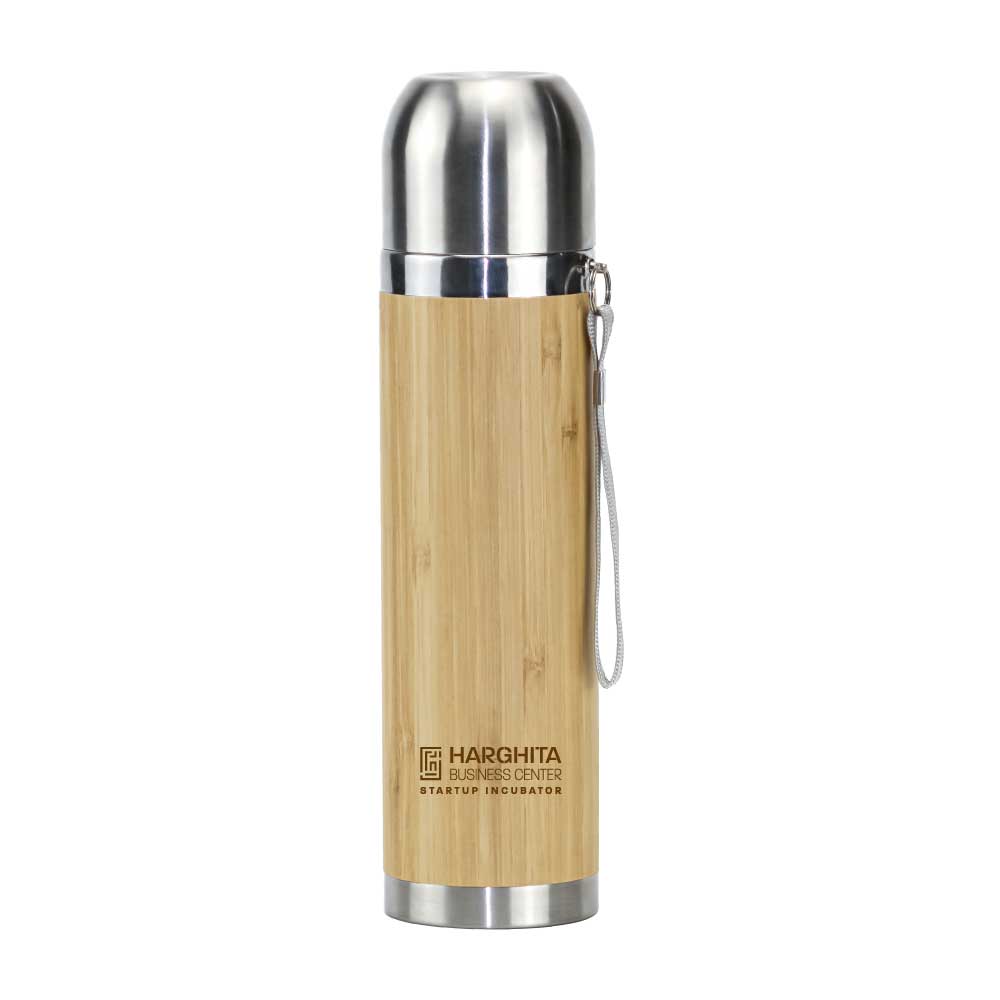 Promotional Bamboo Flask