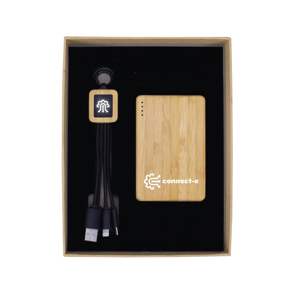 Bamboo Technology Gift Sets in Kraft Gift Box