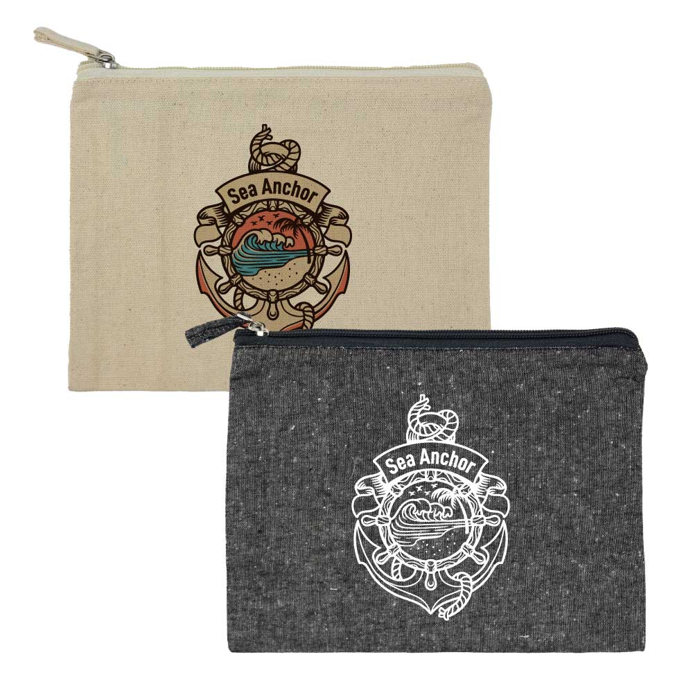 Multi-purpose Cotton Zipper Pouch