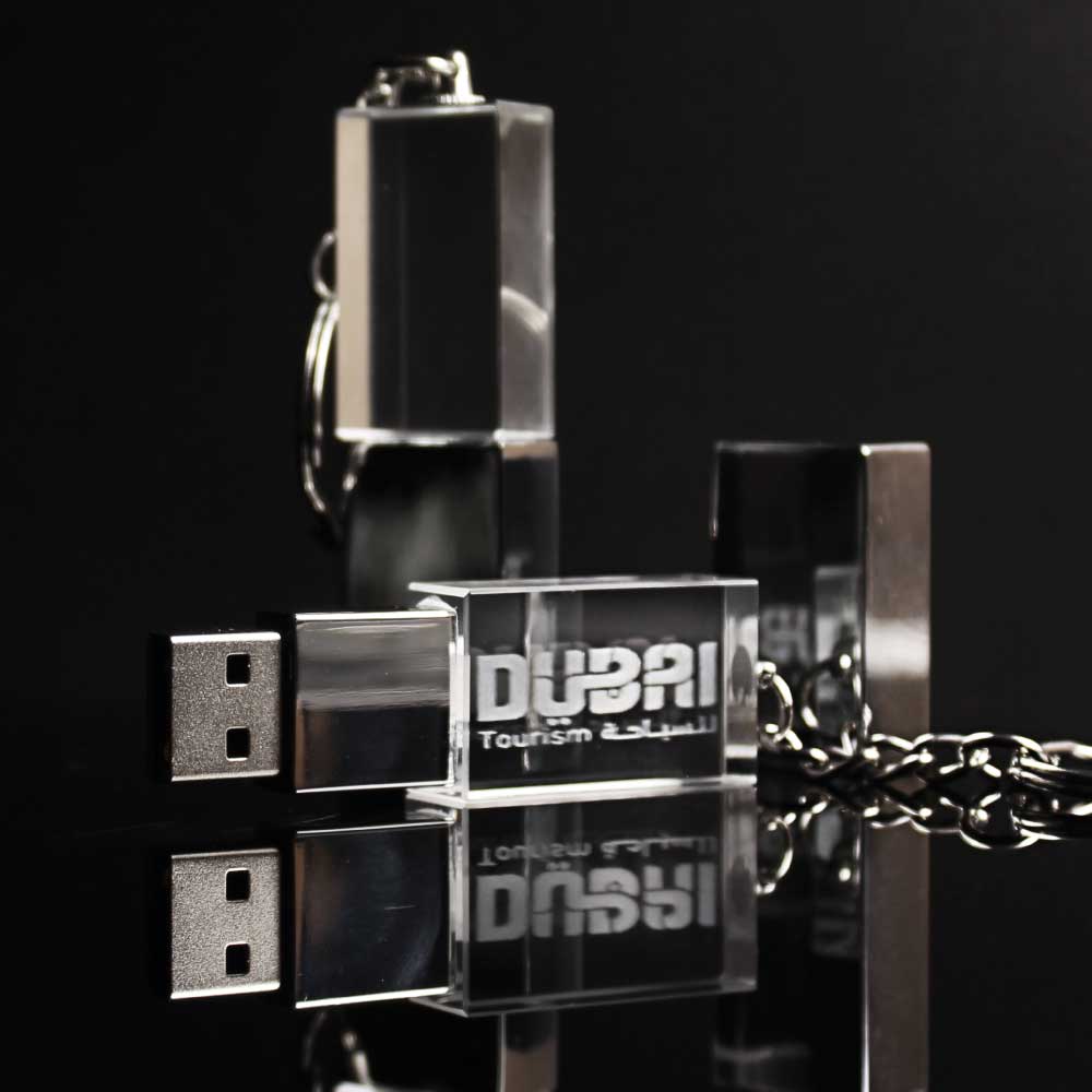 Crystal USB Flash Drives