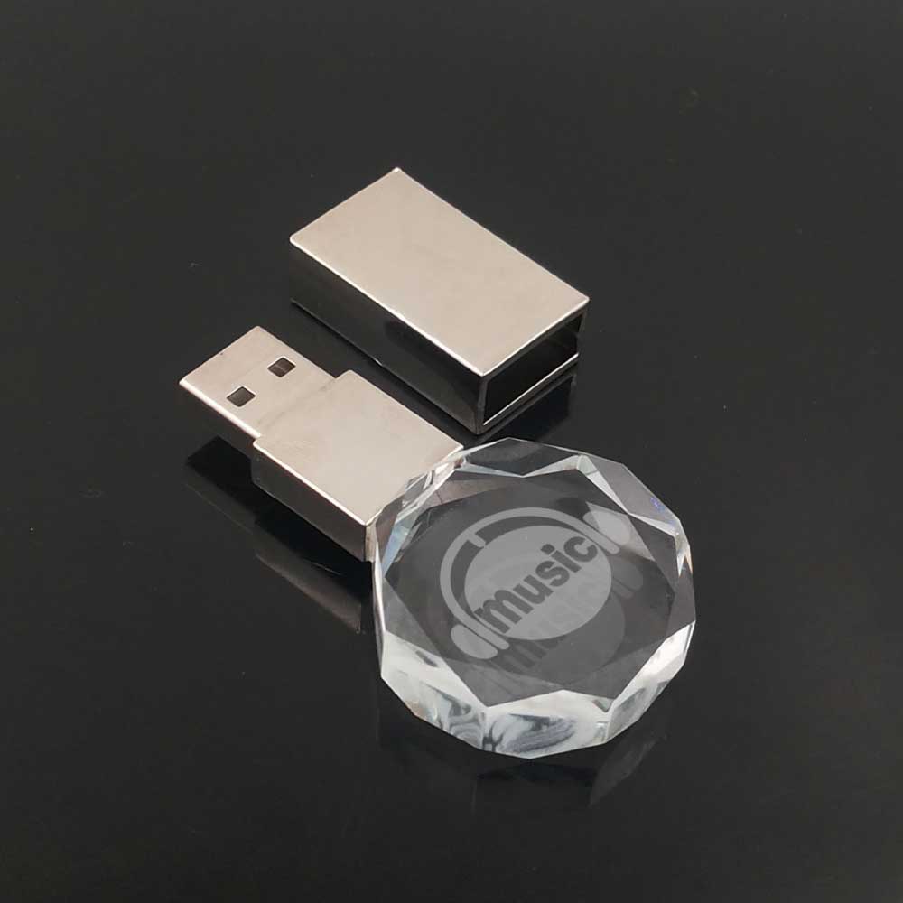 Crystal USB Flash Drives