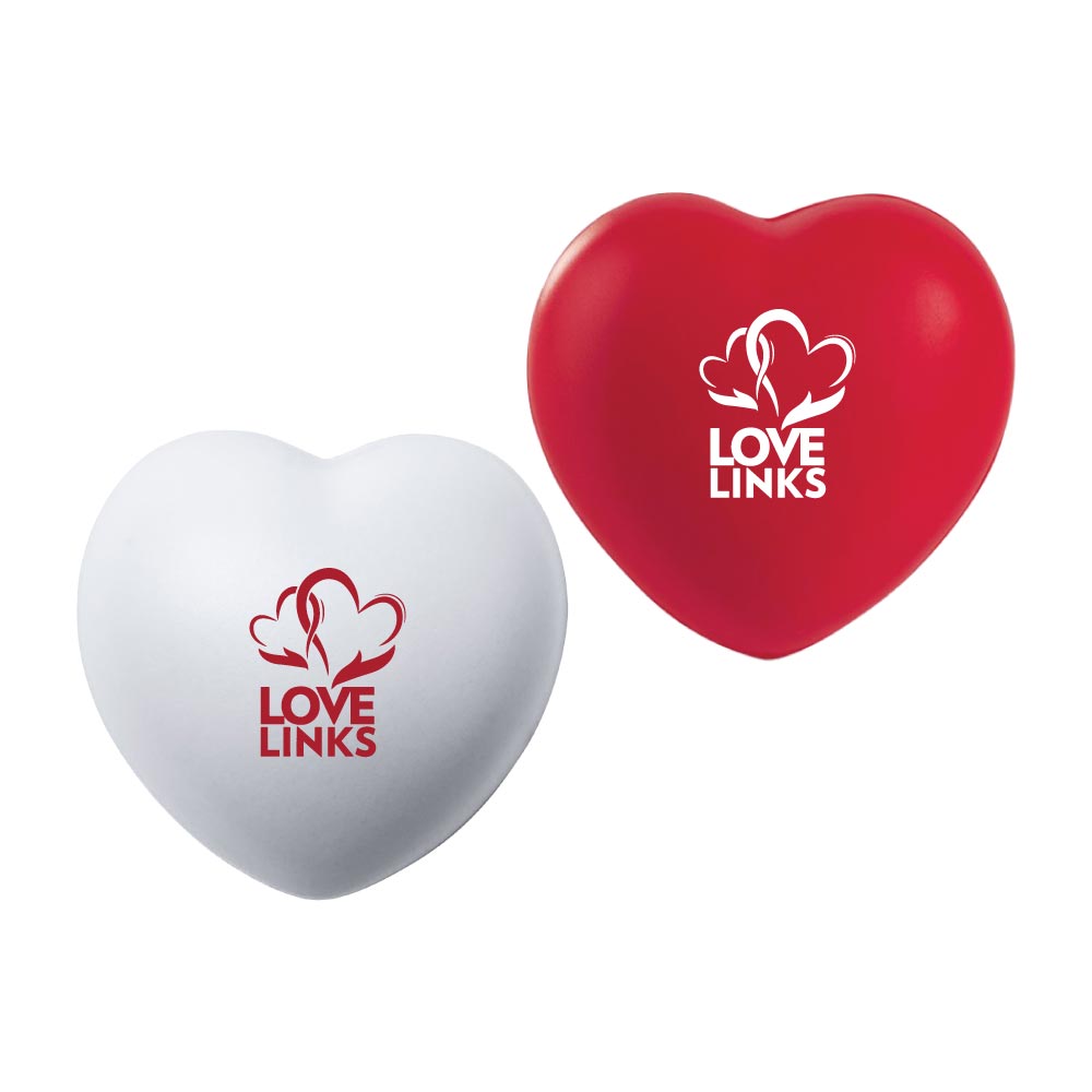 Heart Shaped Anti-Stress Balls