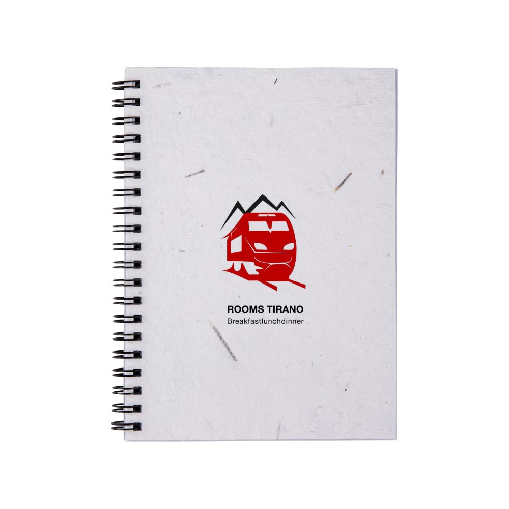 Plantable Notepads B6 with Seed Covers &amp; Spiral Binding