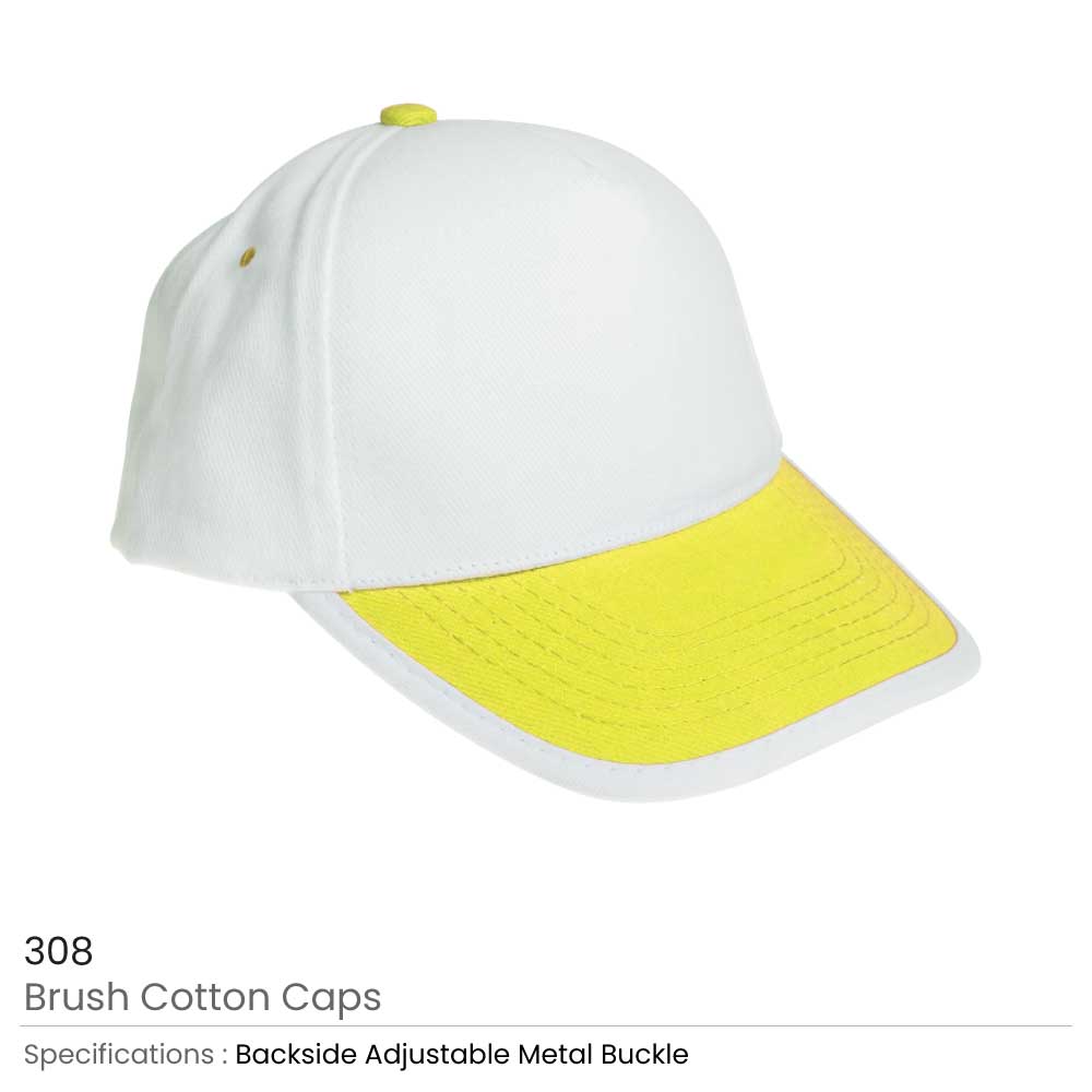 Brushed Cotton Caps