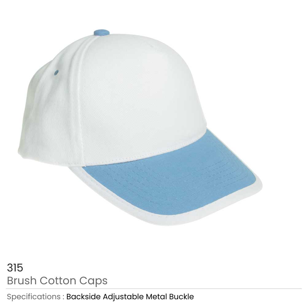 Brushed Cotton Caps