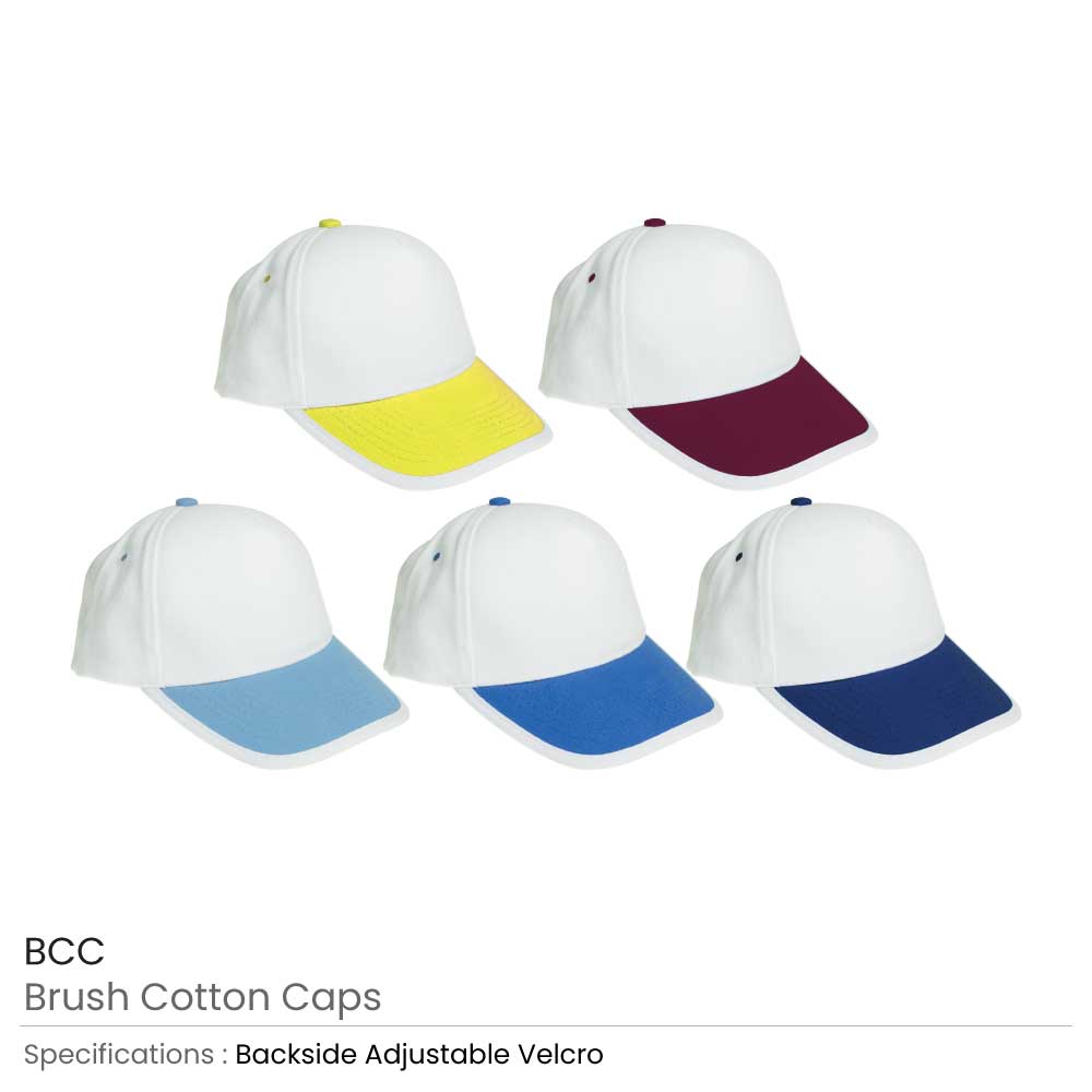 Brushed Cotton Caps