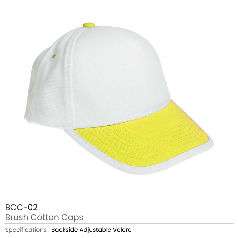 Brushed Cotton Caps