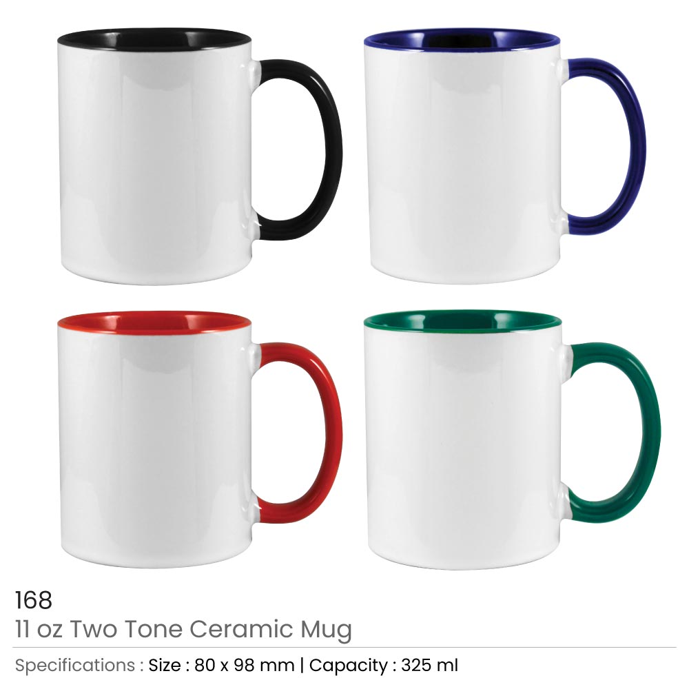 Two Tone Ceramic Mugs