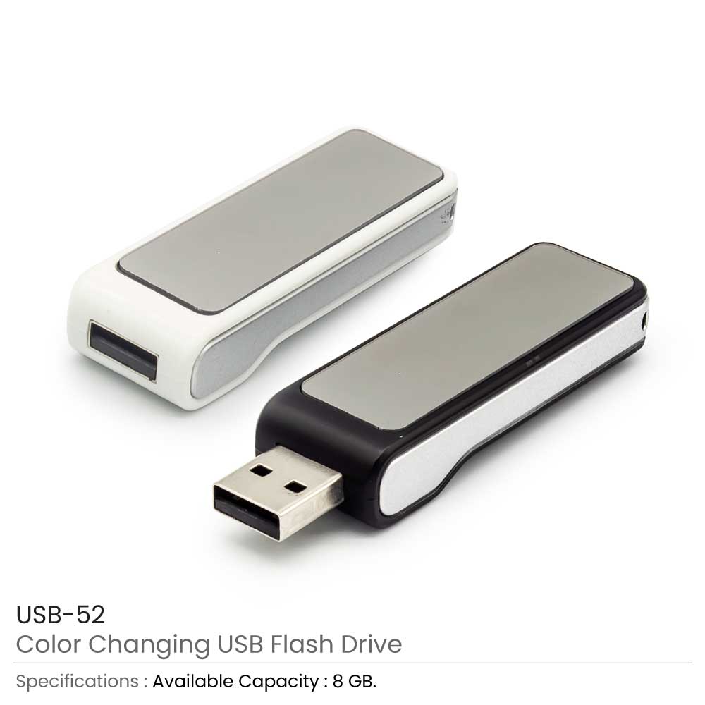 Color Changing Logo USB 8GB