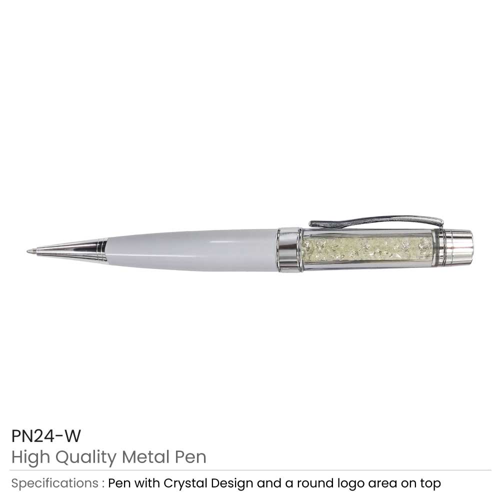 Crystal Metal Pens