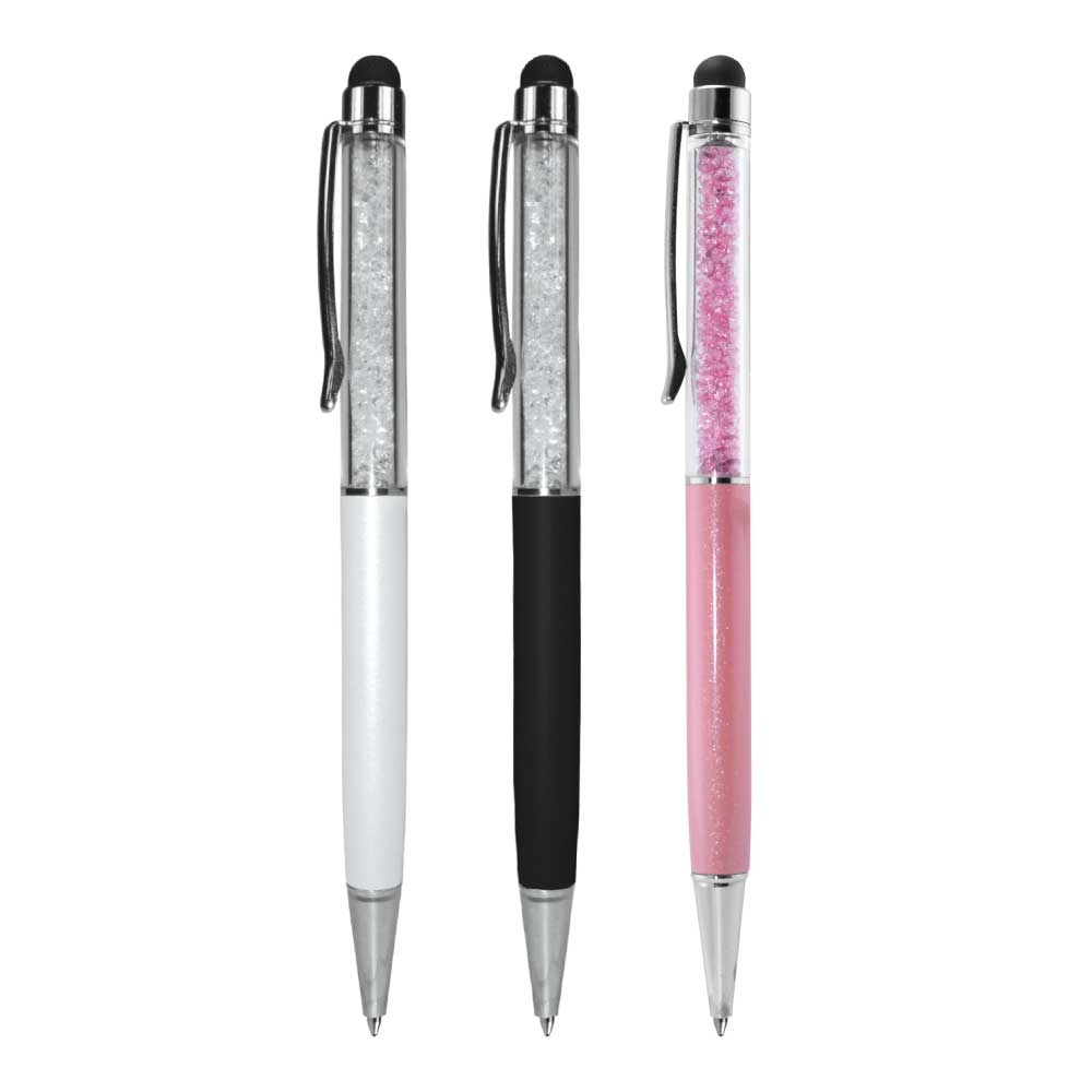 Crystal Pens with Stylus