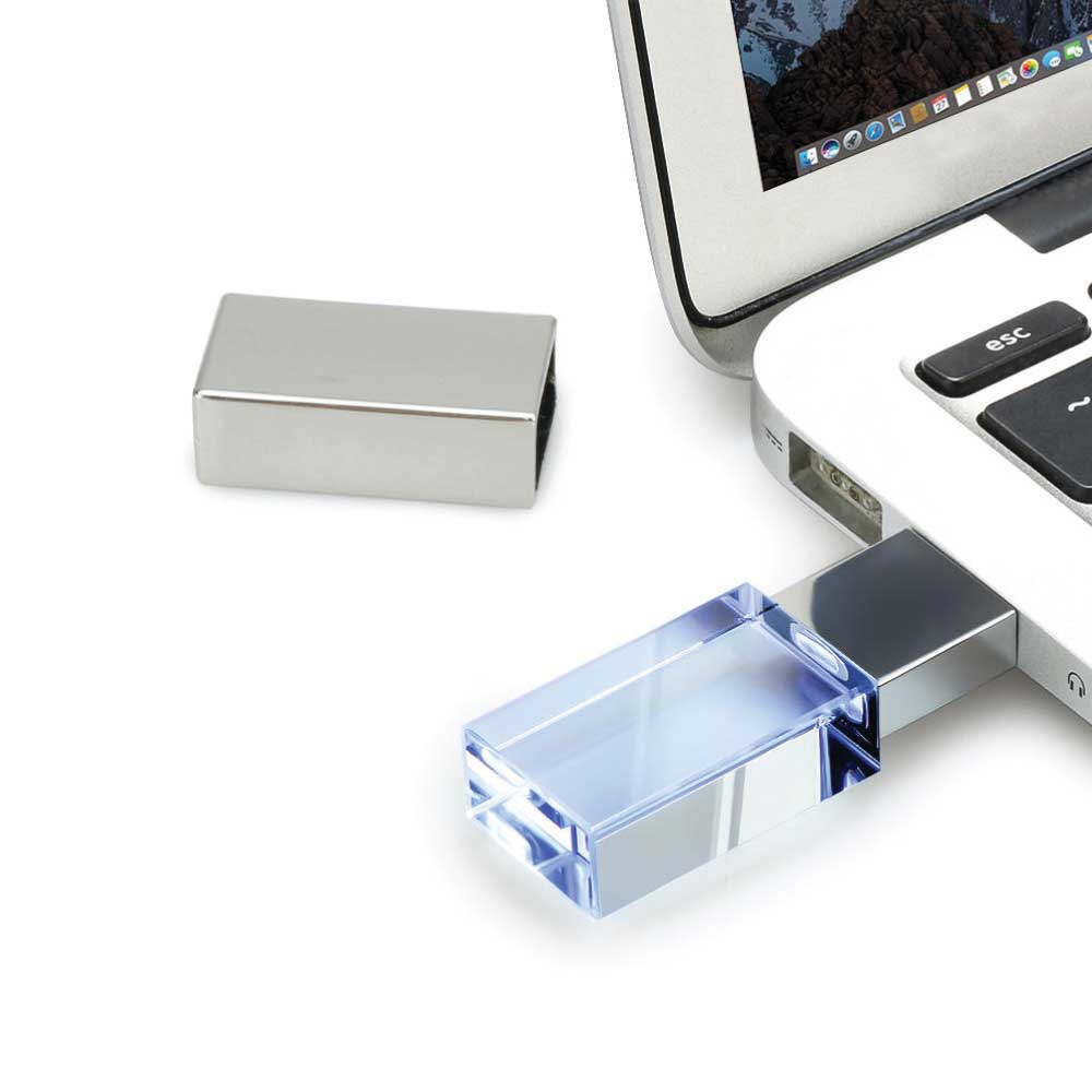 Crystal USB Flash Drives