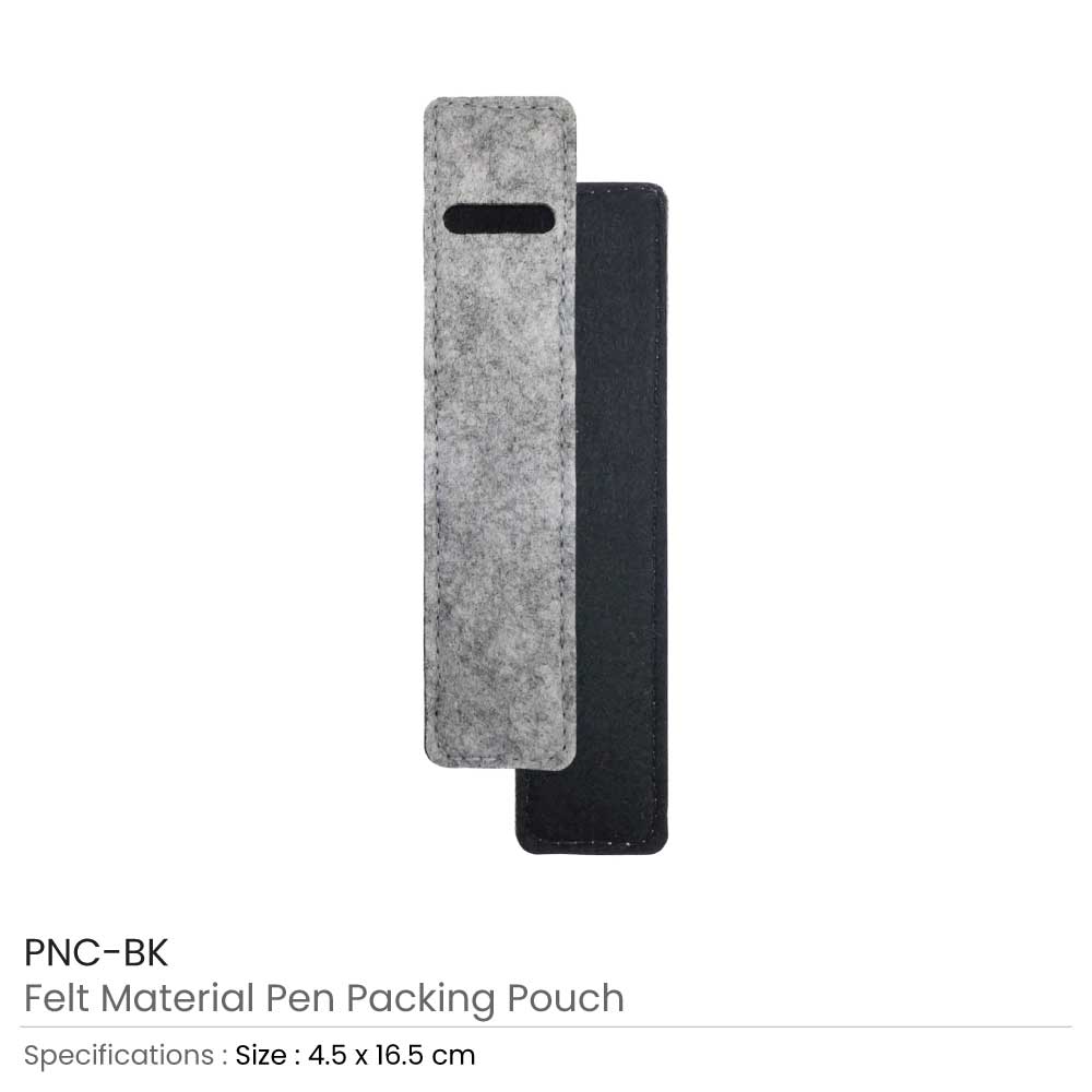 Felt Material Pen Packaging Pouch