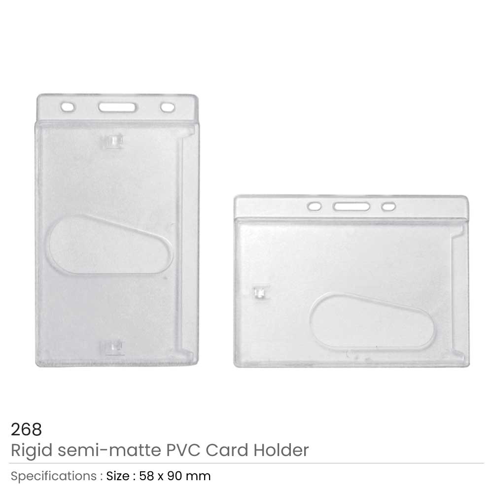 Flexible PVC ID Card Holders