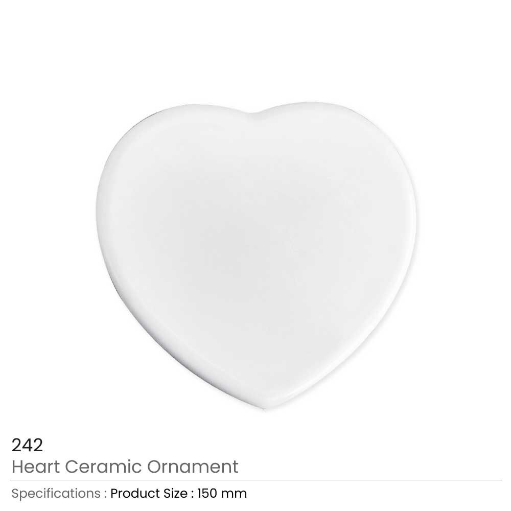 Heart Shaped Decorative Ceramics