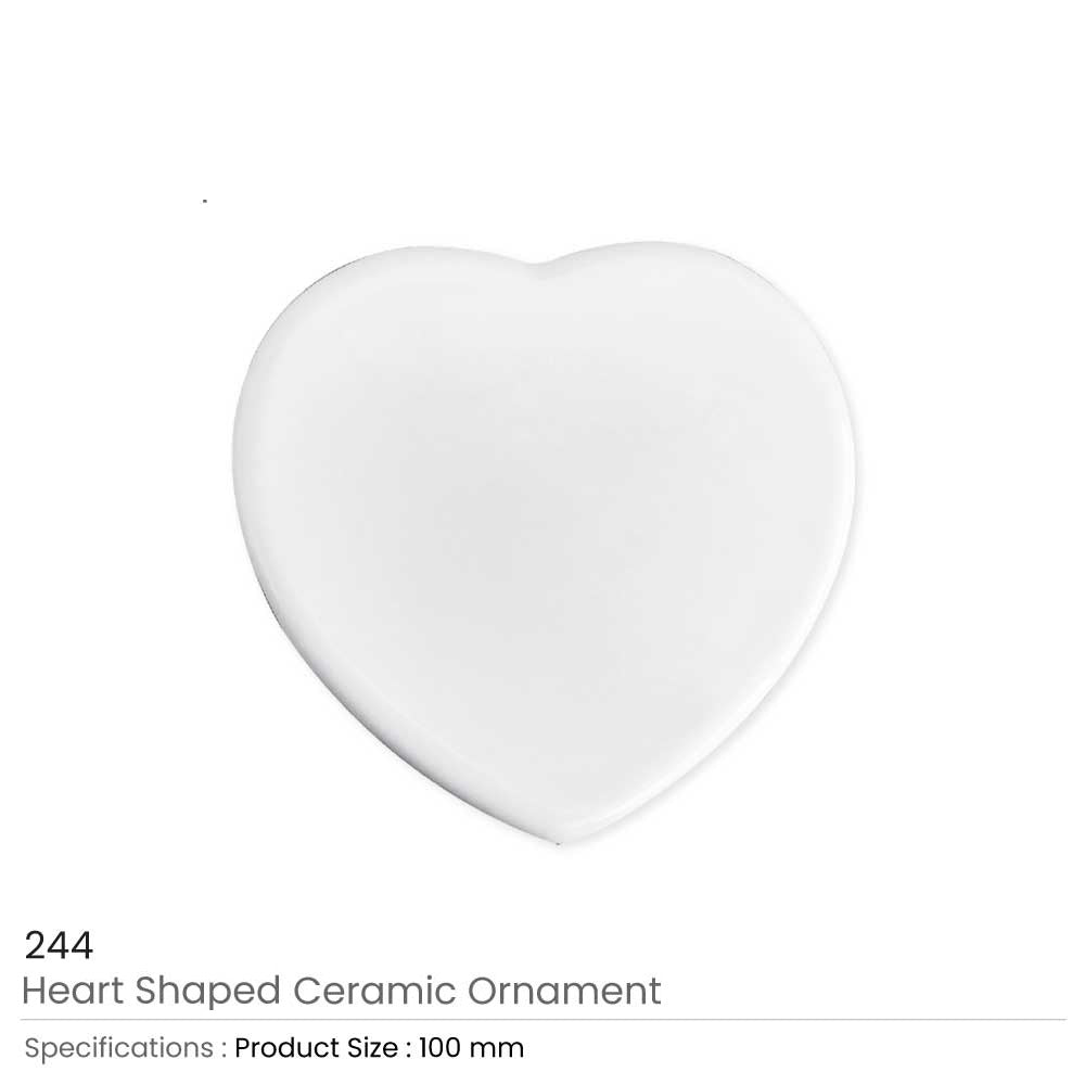 Heart Shaped Decorative Ceramics