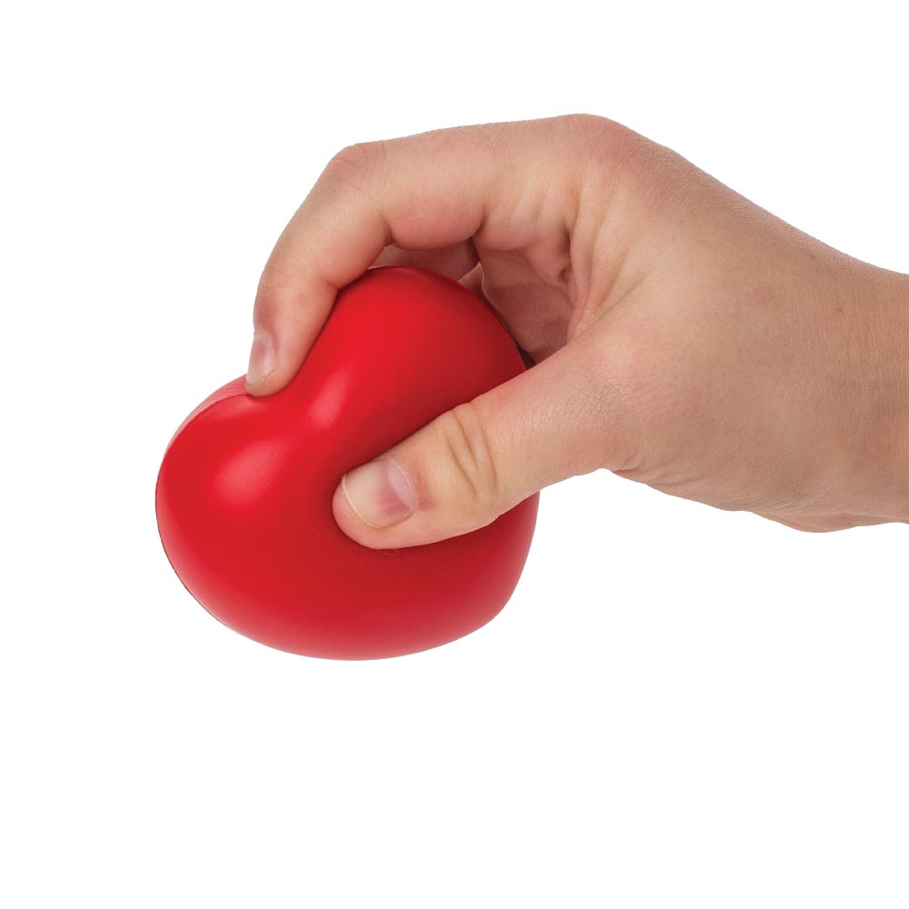 Heart Shaped Anti-Stress Balls