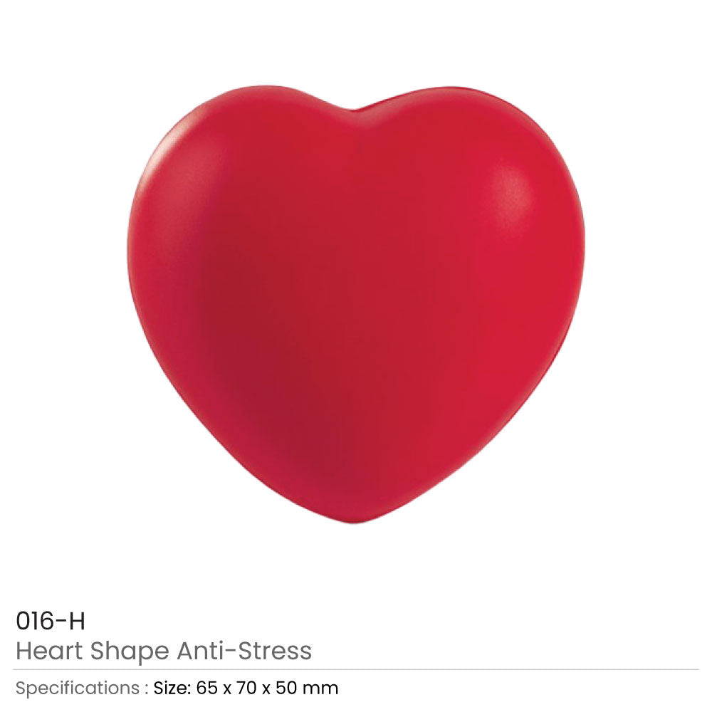 Heart Shaped Anti-Stress Balls