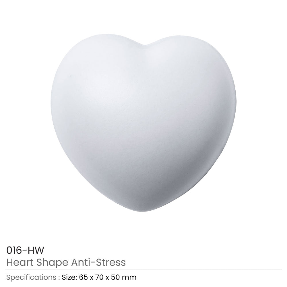 Heart Shaped Anti-Stress Balls