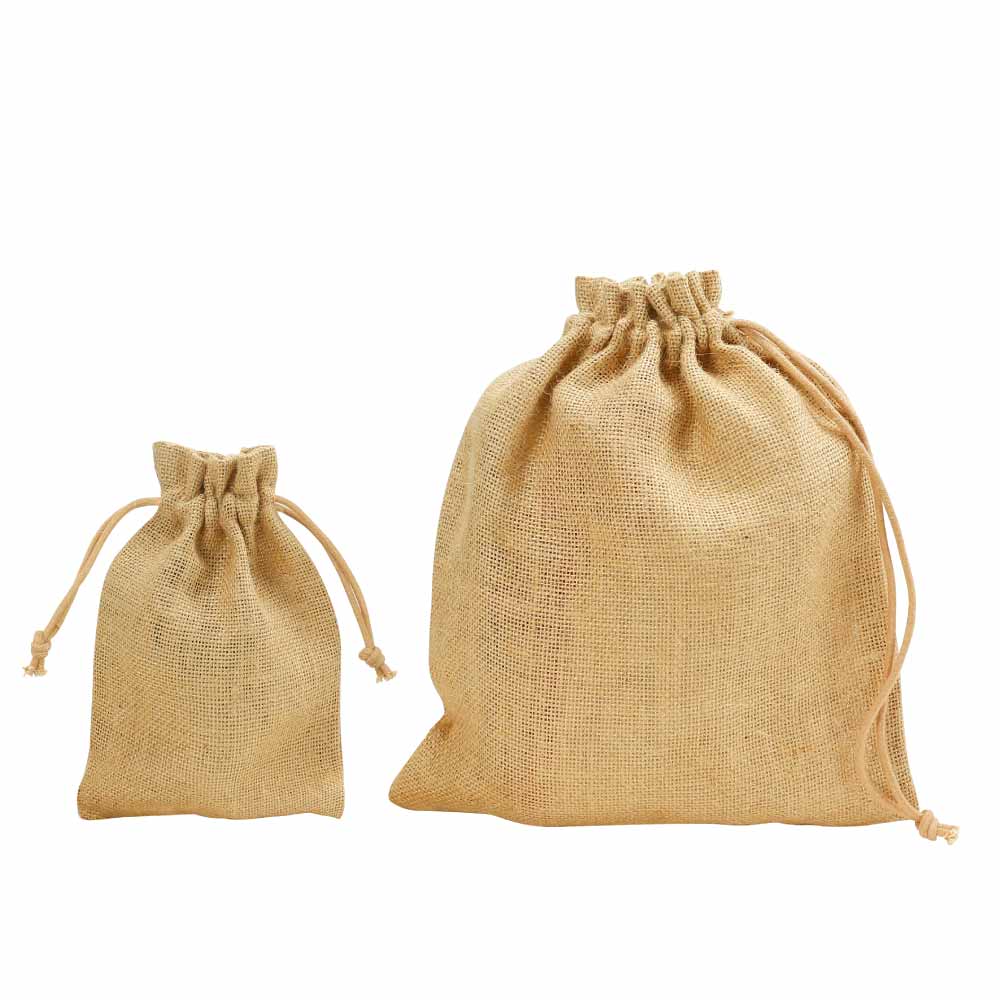 Jute Drawstring Pouches in A4 and A5 Size