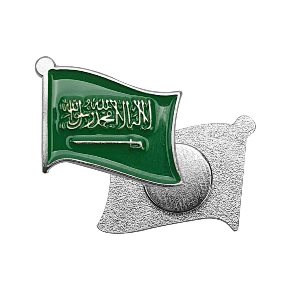 KSA Flag Badges with Magnet