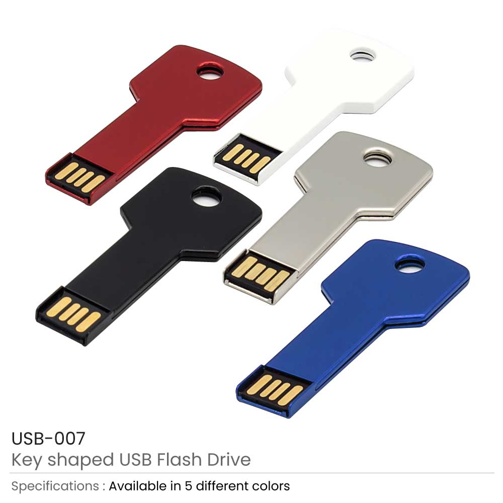 Key Shaped USB Flash Drives