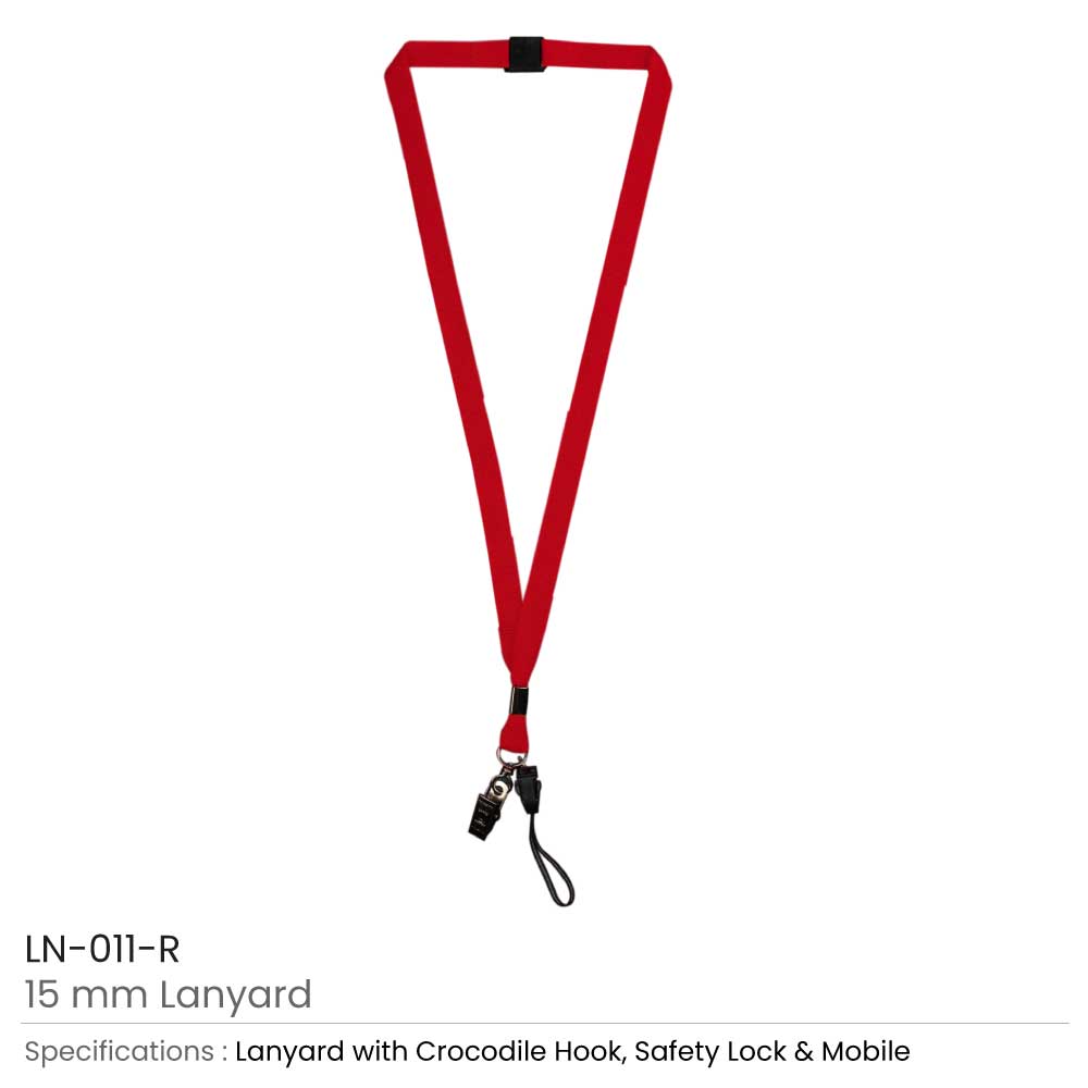 Lanyard with Clip and Mobile Holders