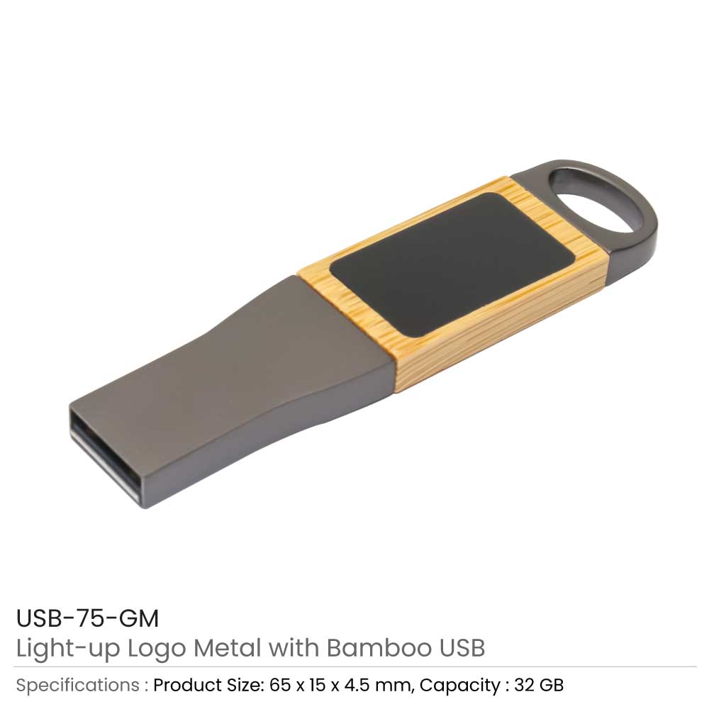 Light-Up Logo USB Flash Drives 32GB