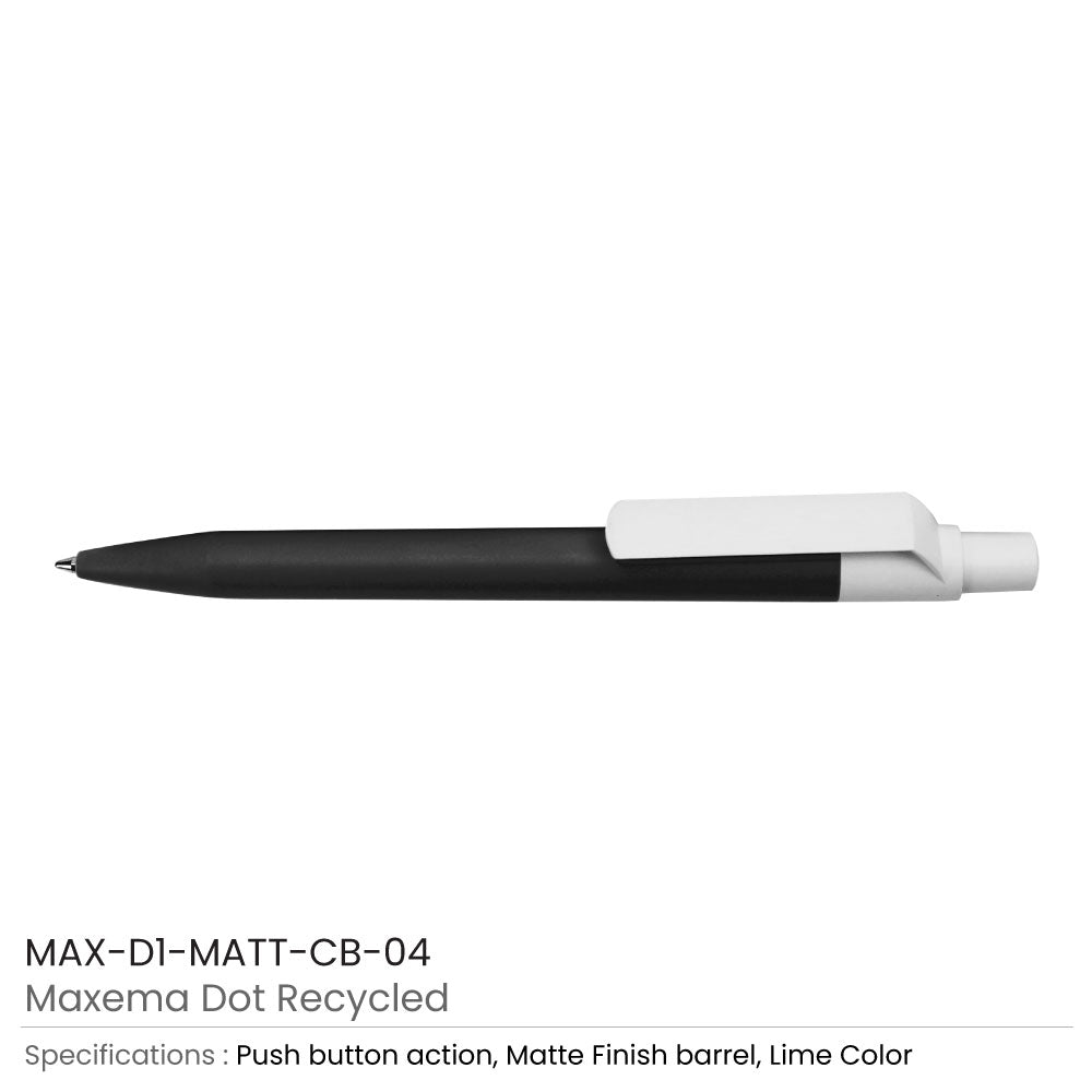 MATT Pens with White Clip