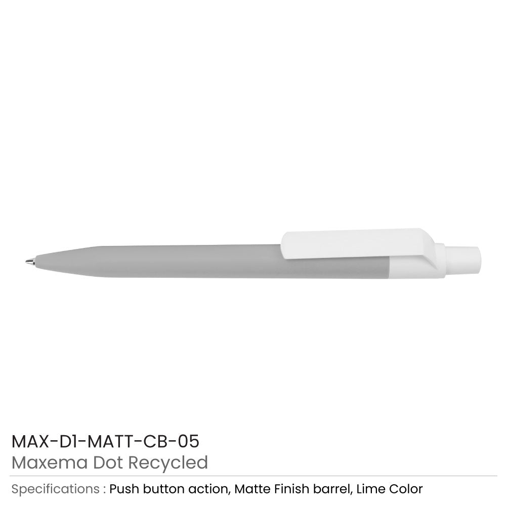 MATT Pens with White Clip