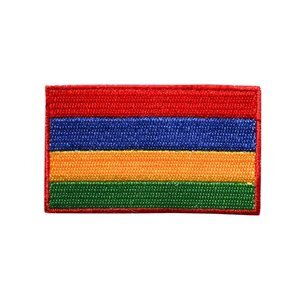 Mauritius Flag Patch