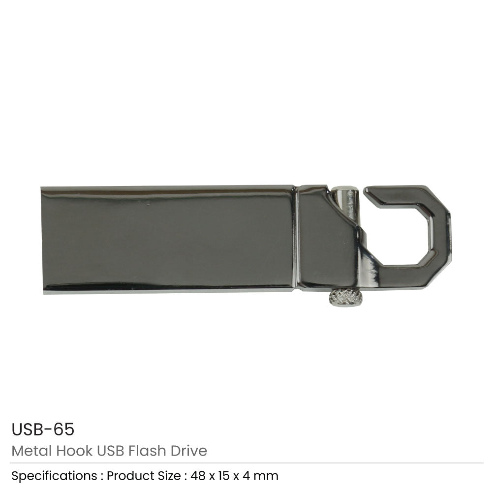 Metal Hook USB Flash Drives