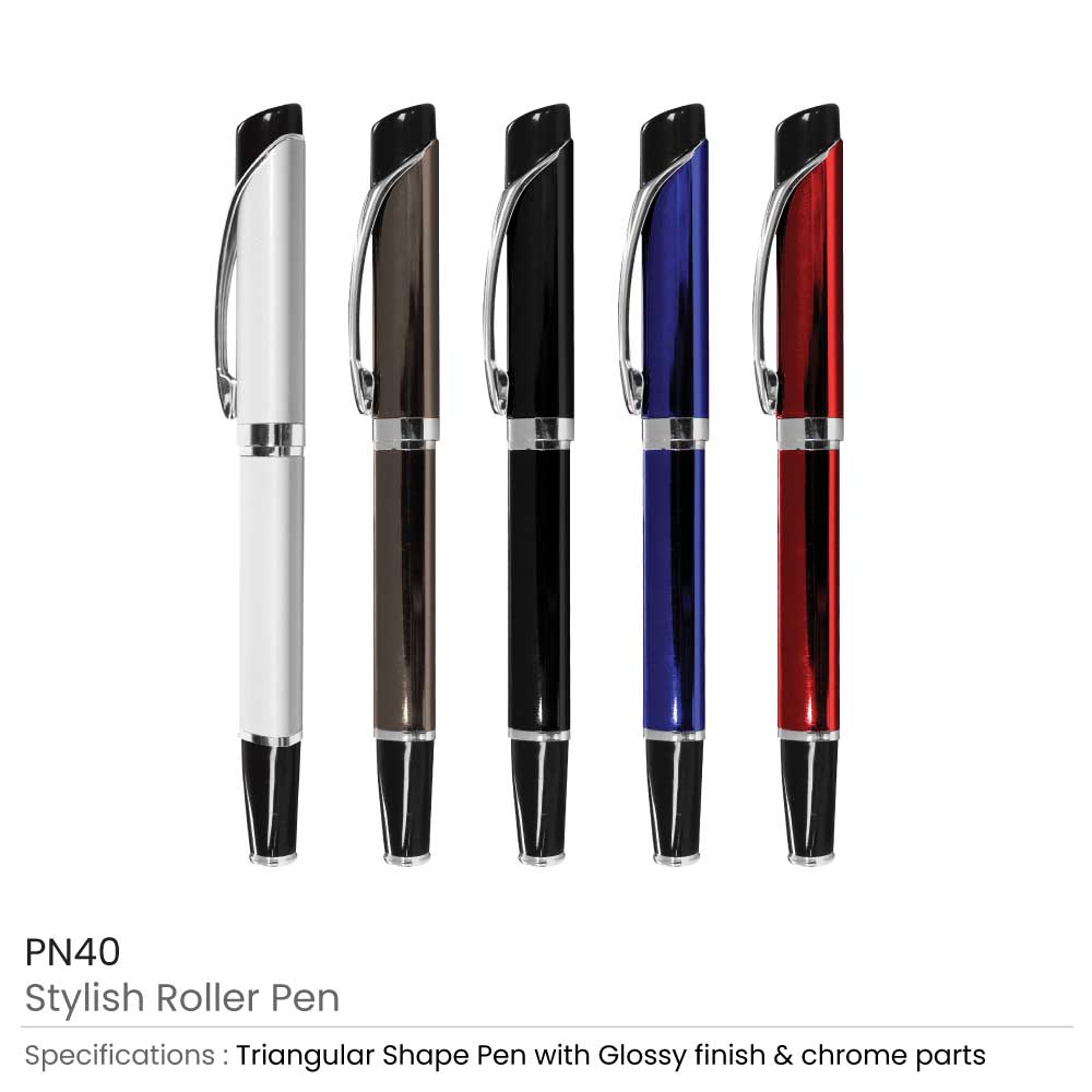 Stylish Metal Roller Pens