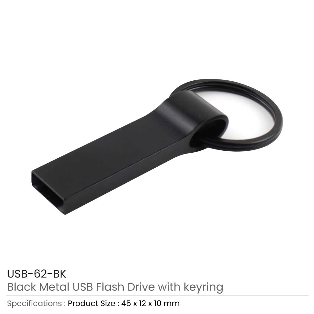 Metal USB Flash with Key Ring 16GB