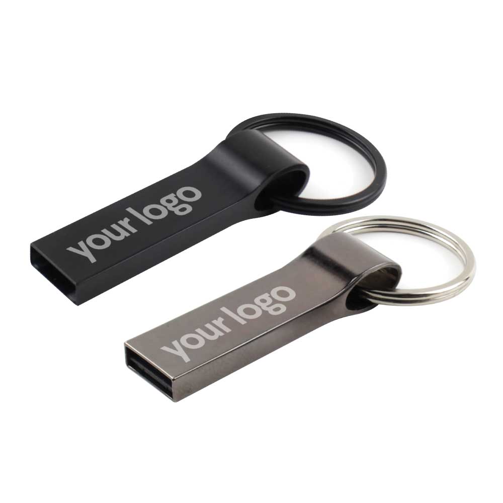 Metal USB Flash with Key Ring 16GB