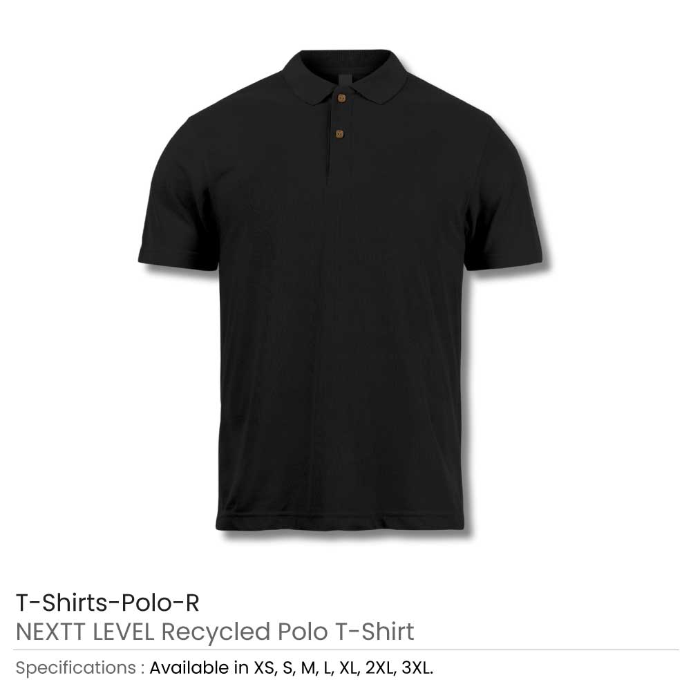 NEXTT LEVEL Recycled Polo T-Shirts