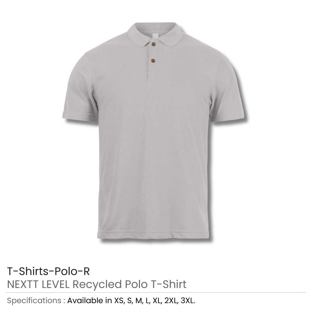 NEXTT LEVEL Recycled Polo T-Shirts