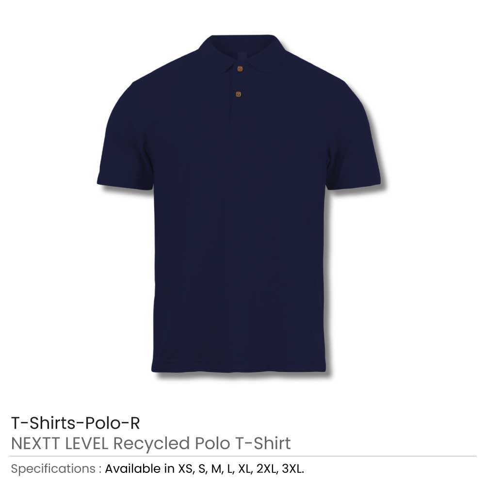 NEXTT LEVEL Recycled Polo T-Shirts